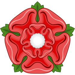 Red Rose Badge of Lancaster